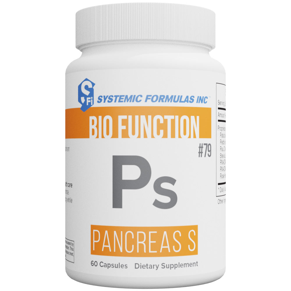 Systemic Formulas - Ps – Pancreas S