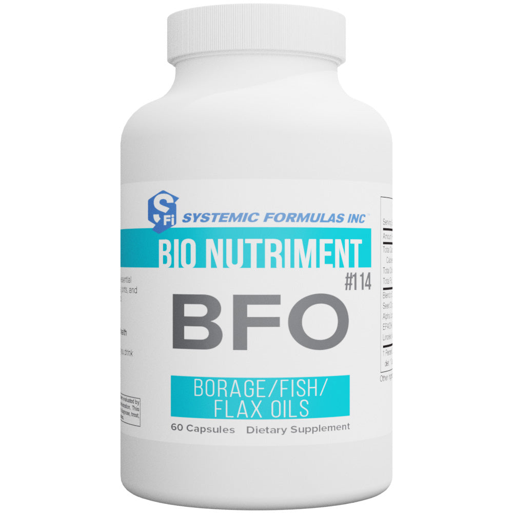 Systemic Formulas - BFO – Borage/Flax/Fish Oil