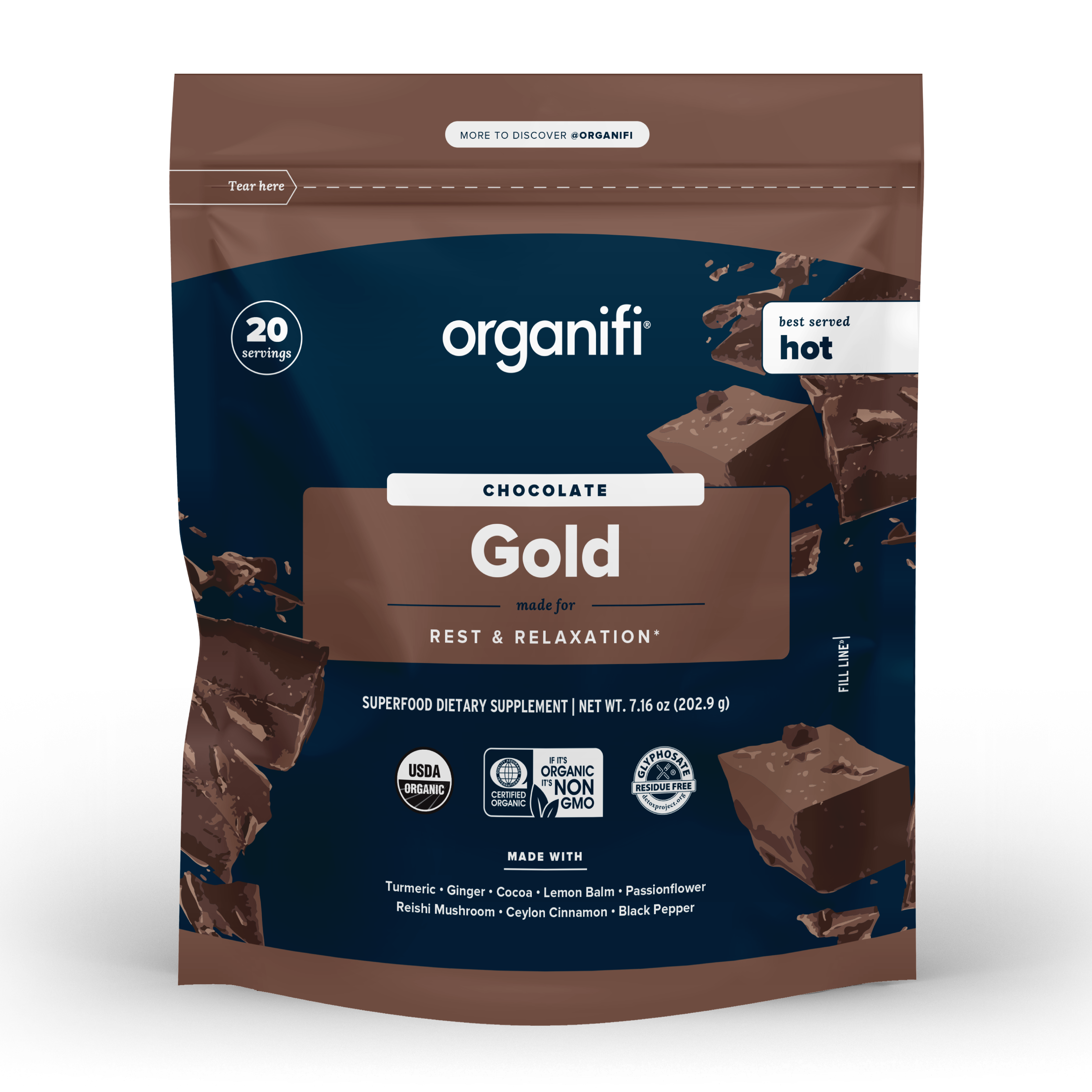 ORGANIFI Gold Chocolate