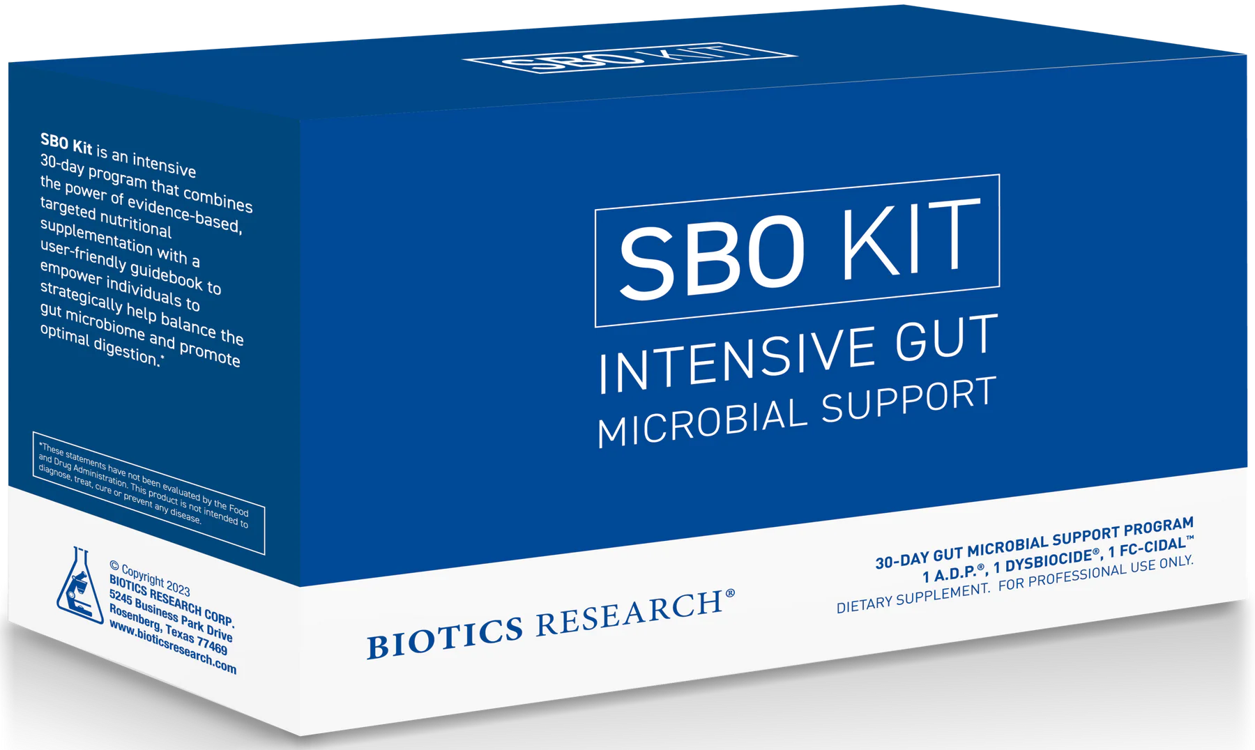 BIOTICS RESEARCH SBO Kit