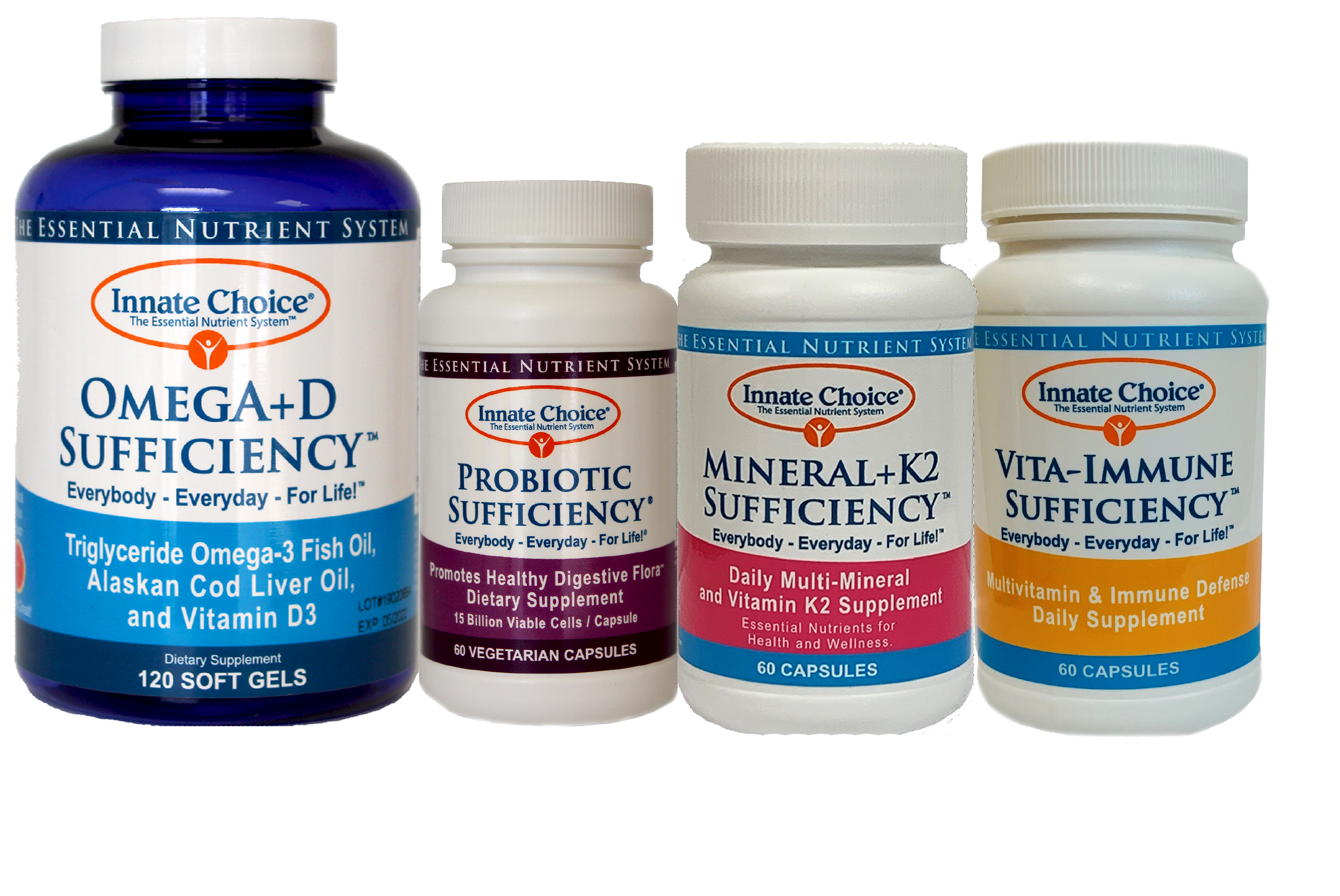 INNATE CHOICE Essential Nutrient System™ - Package 2025 - CAPSULES