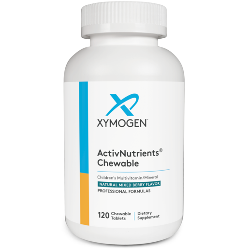 XYMOGEN ActivNutrients® Chewable Mixed Berry 120 Tablets