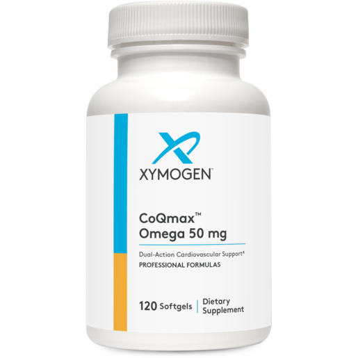 XYMOGEN CoQmax™ Omega 50 mg 120 Softgels