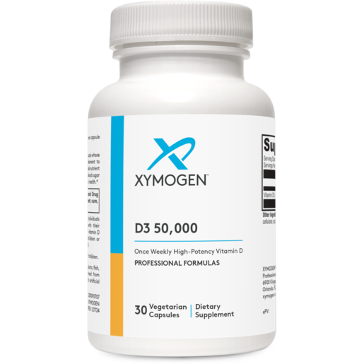 XYMOGEN D3 50,000 30 Capsules