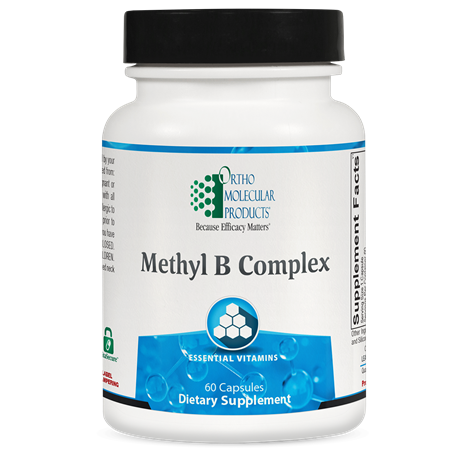 Ortho Molecular Methyl CPG supplement — supports methylation & cardiovascular health