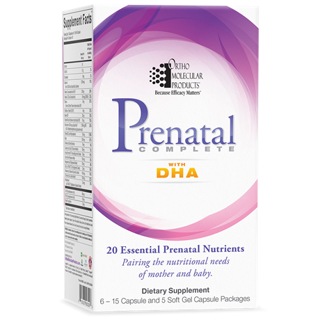 ORTHOMOLECULAR Prenatal Complete with DHA | Hasan Mirza, MD