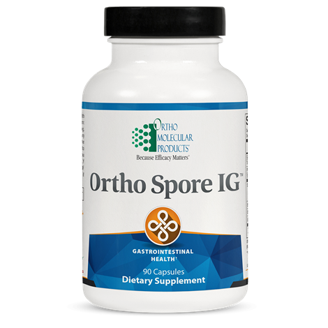ORTHOMOLECULAR Ortho Spore IG Gastrointestinal Health Capsules- Helps Maintain Normal Gastrointestinal Balance
