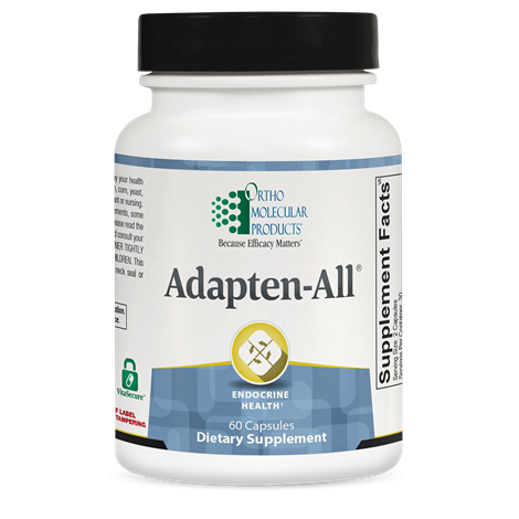 ORTHOMOLECULAR Adapten-All Endocrine Health Capsules- Improve Stress Resilience
& Supports Healthy Energy Levels