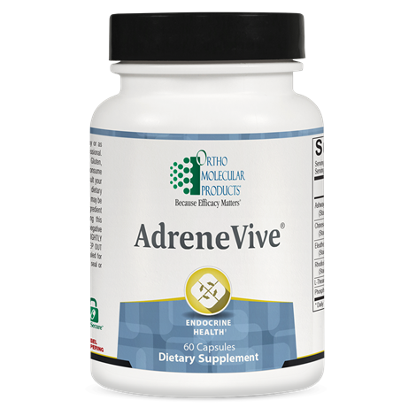 ORTHOMOLECULAR AdreneVive Endocrine Health Capsules- Improves Stress Resilience, Supports Healthy Energy Levels