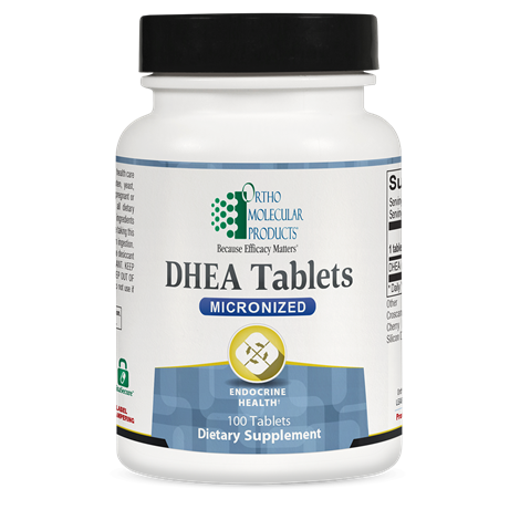 ORTHOMOLECULAR DHEA 5mg Dietary Supplement Tablets- Promotes Healthy Hormonal Balance