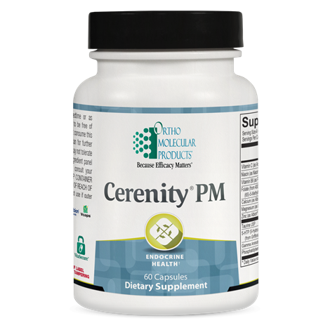 Ortho Molecular CereNity PM — supports nighttime relaxation & brain recovery