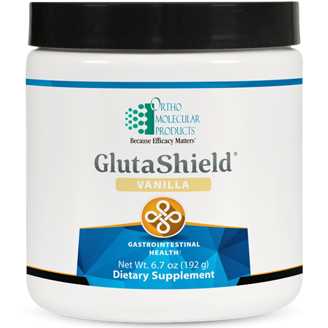 ORTHOMOLECULAR GlutaShield gastrointestinal vanilla flavoured health powder- supports the gut mucosal epithelium