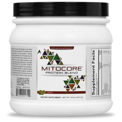 ORTHOMOLECULAR MitoCORE Protein Blend Supports Immune Function,
Increases Antioxidant Protection Lemon