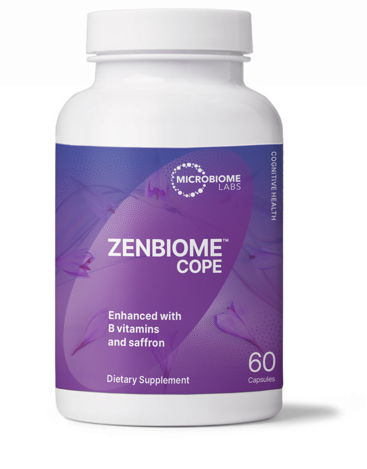 Microbiome Labs Zenbiome Cope probiotic — supports stress management & emotional balance