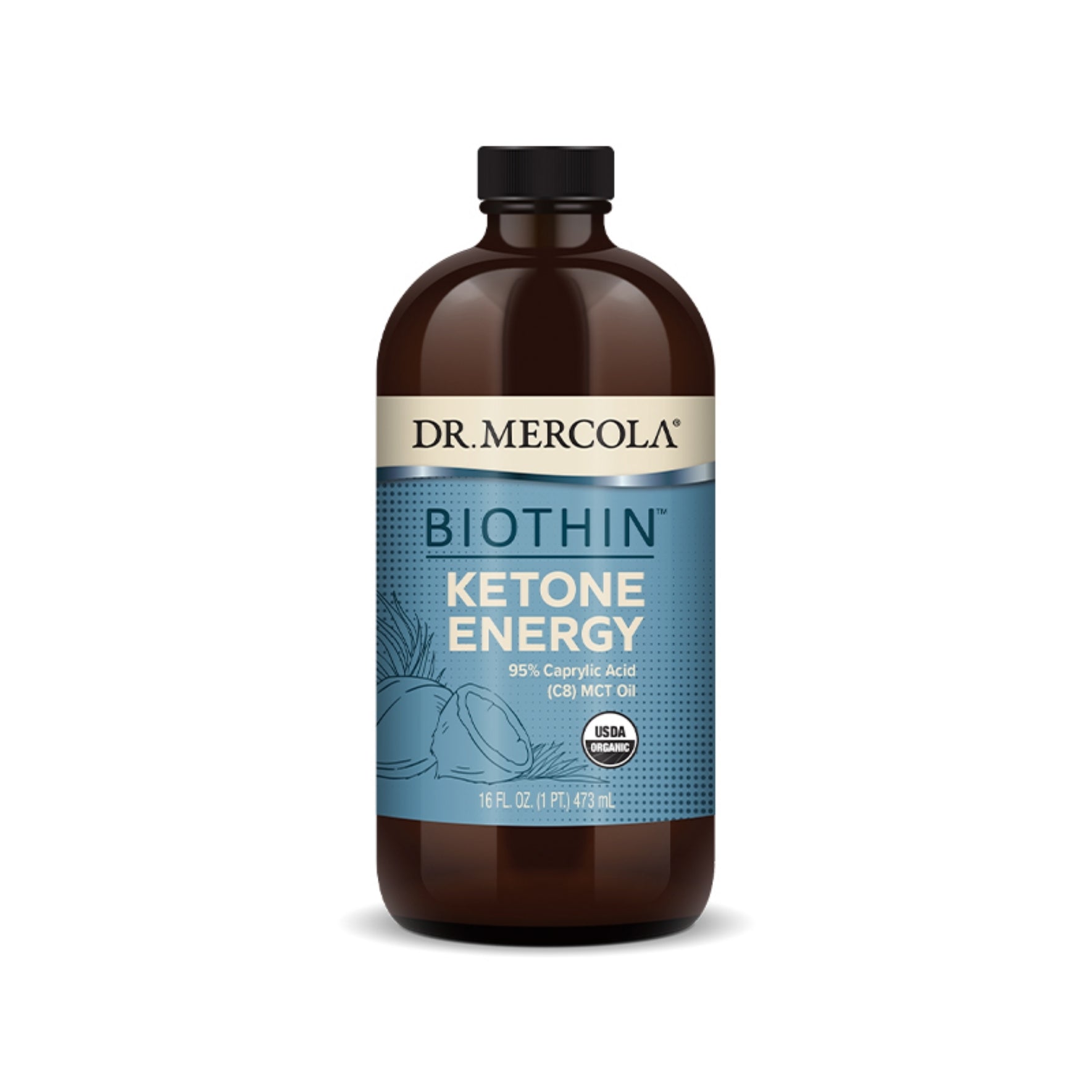 Dr. Mercola Biothin® Ketone Energy MCT Oil 16 Fl. Oz.
