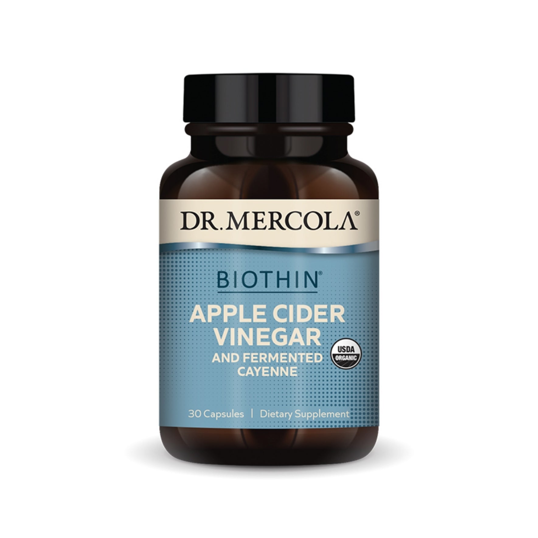 Dr. Mercola Biothin® Organic Apple Cider Vinegar and Fermented Cayenne