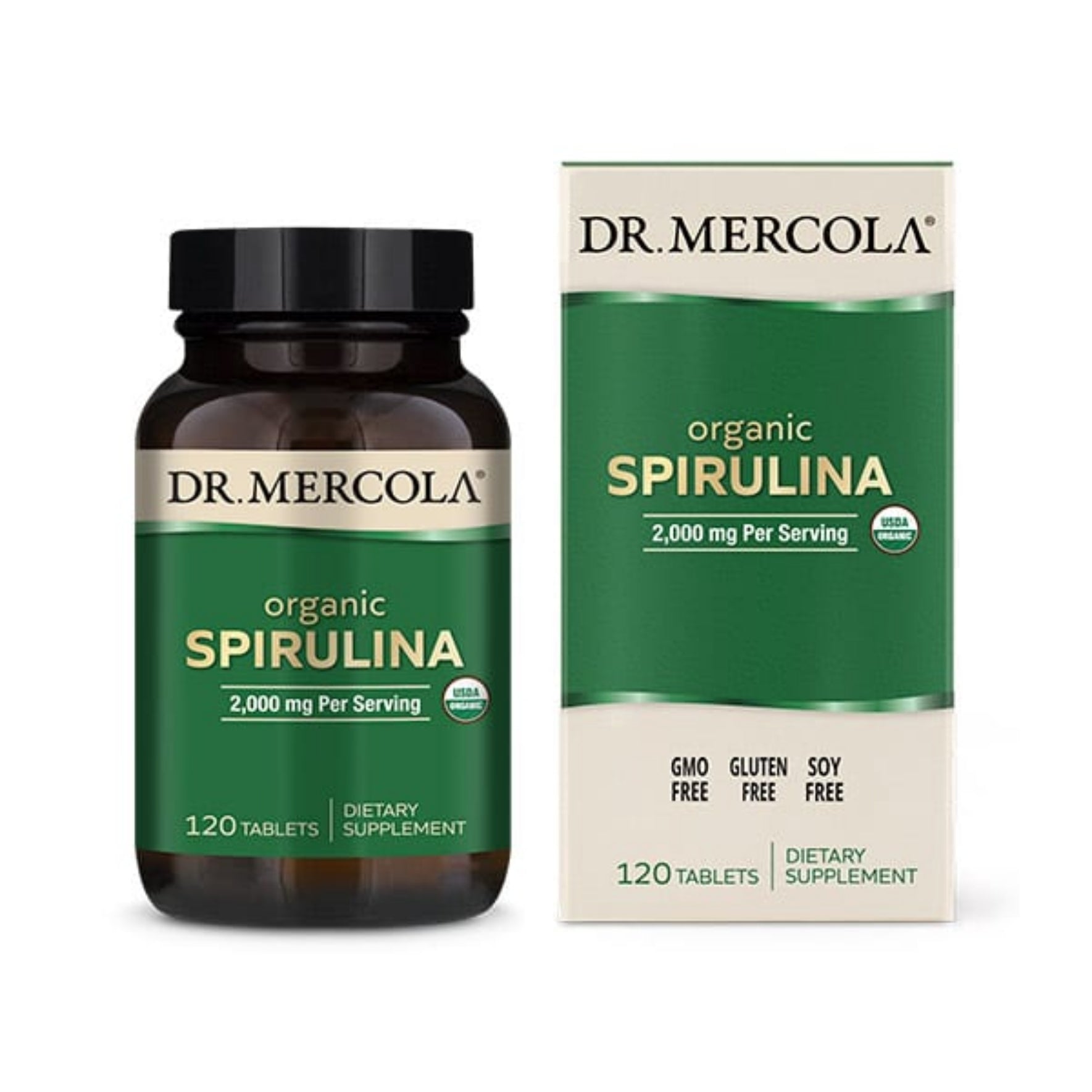 Dr. Mercola Organic Spirulina