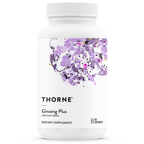 THORNE Ginseng Plus with Lion's Mane
