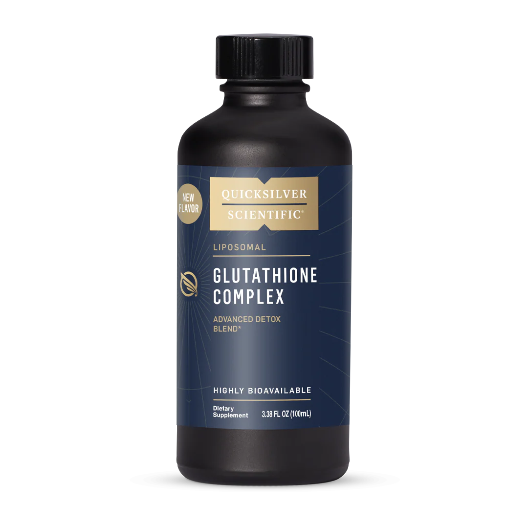 QUICKSILVER Glutathione Complex 3.38 fl oz — supports detoxification and antioxidant defense