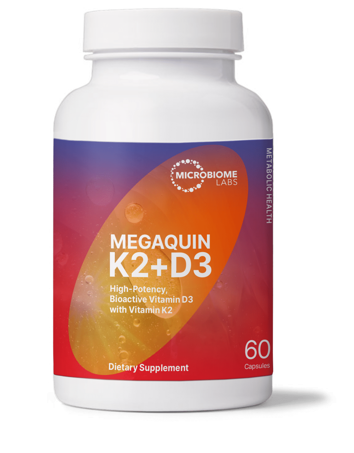 Microbiome Labs MegaQuin K2-D3 — supports bone & calcium metabolism