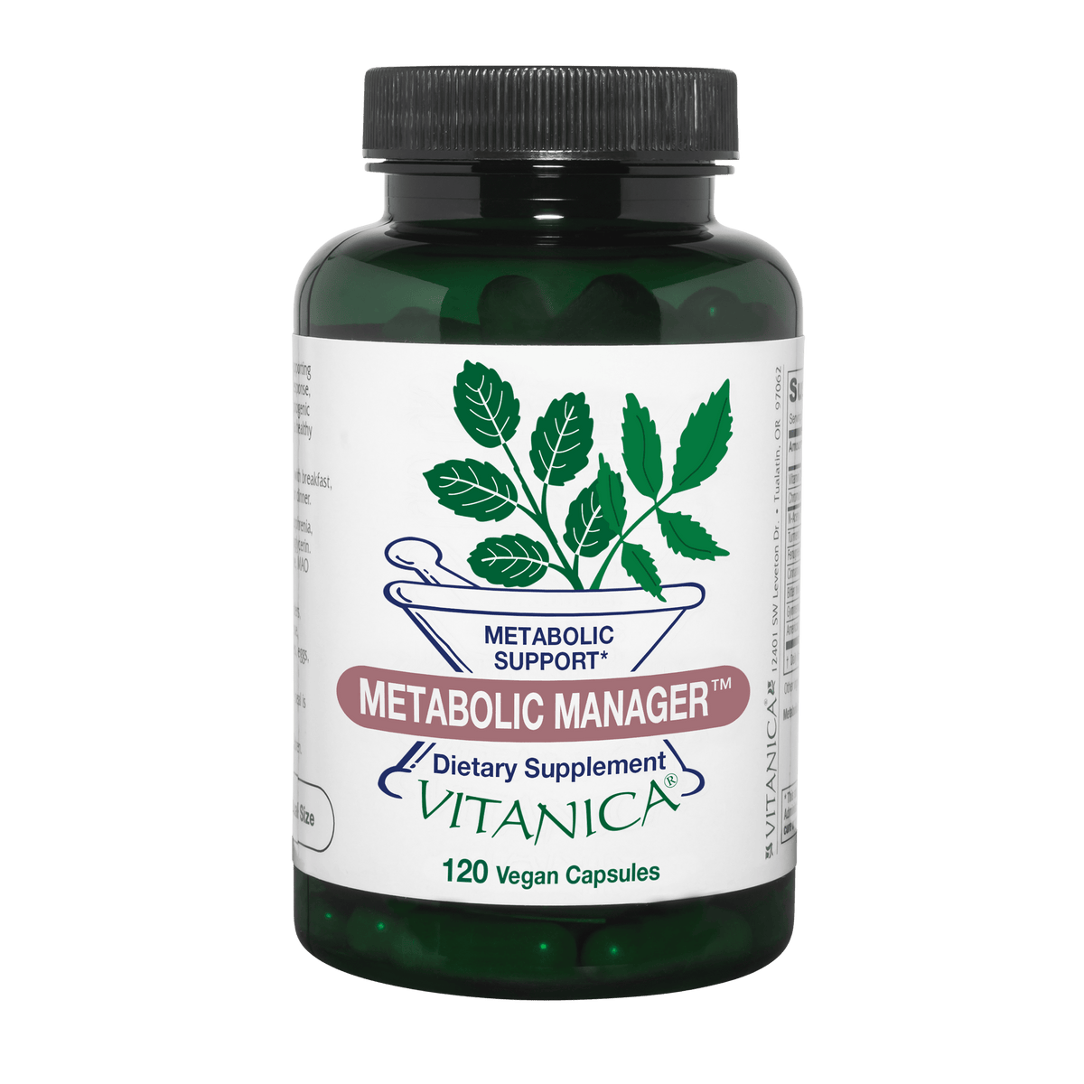 Metabolic Manager™ ~ Metabolic Support ~ 120 capsules