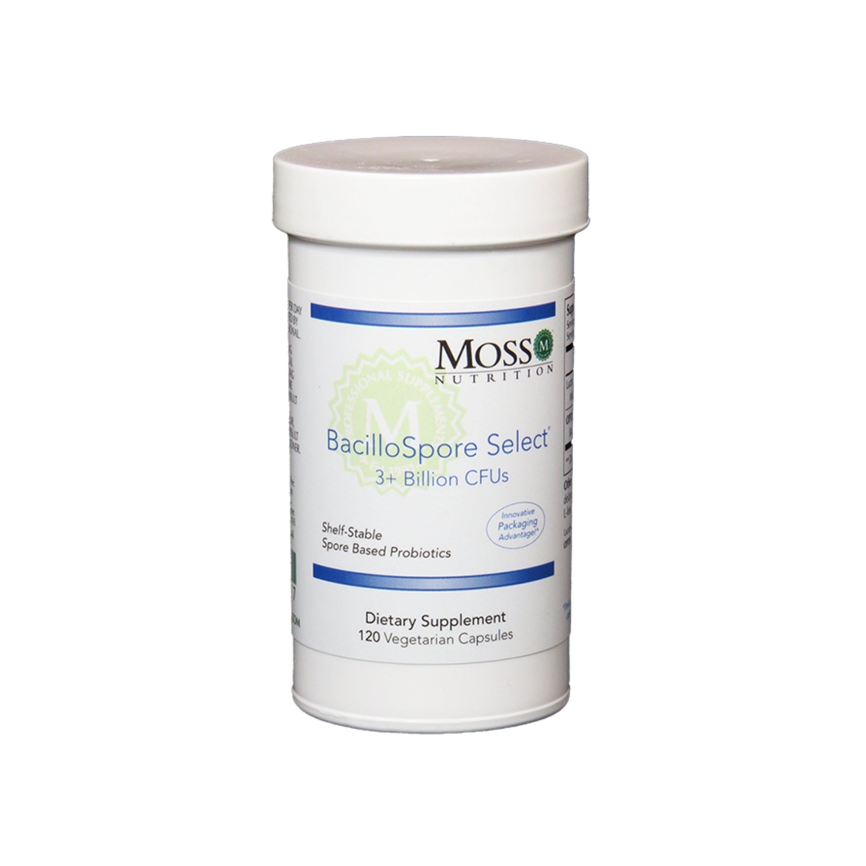 Moss Nutrition BacilloSpore Select probiotic supplement