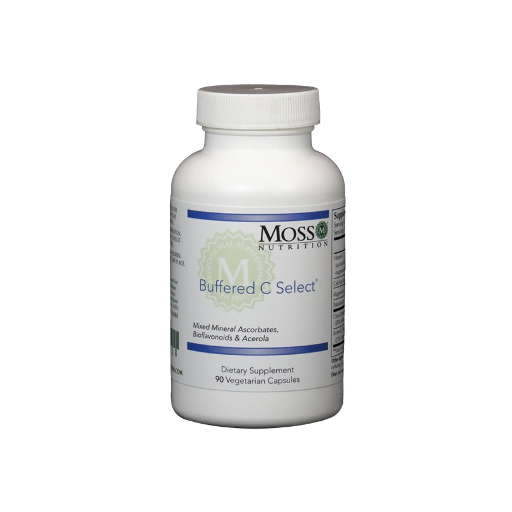 Moss Nutrition Buffered C Select vitamin C immune supplement