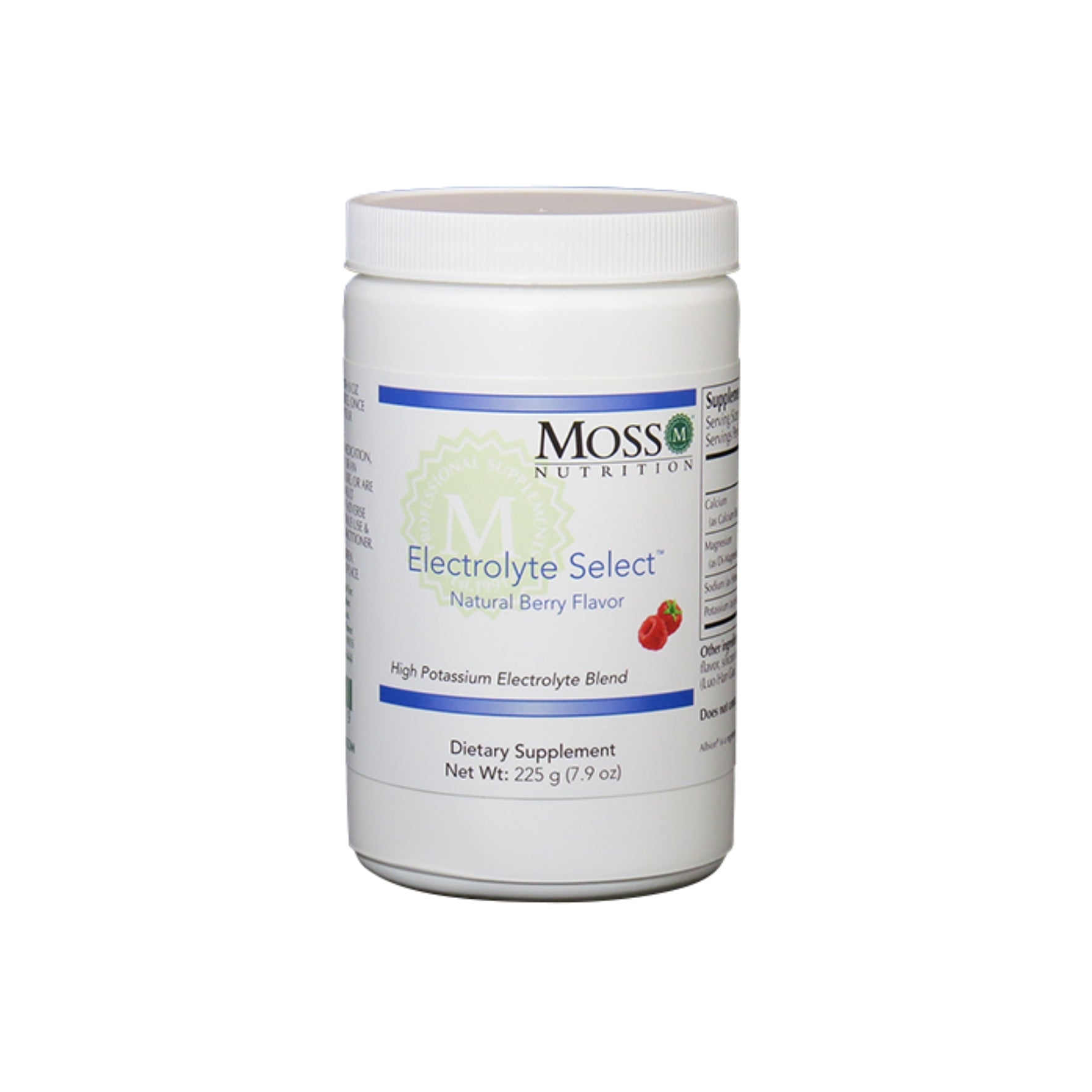 Moss Nutrition Electrolyte Select hydration support supplement