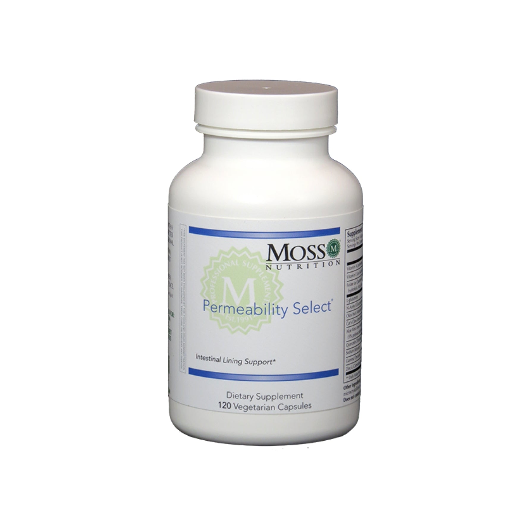 Moss Nutrition Permeability Select gut barrier support supplement