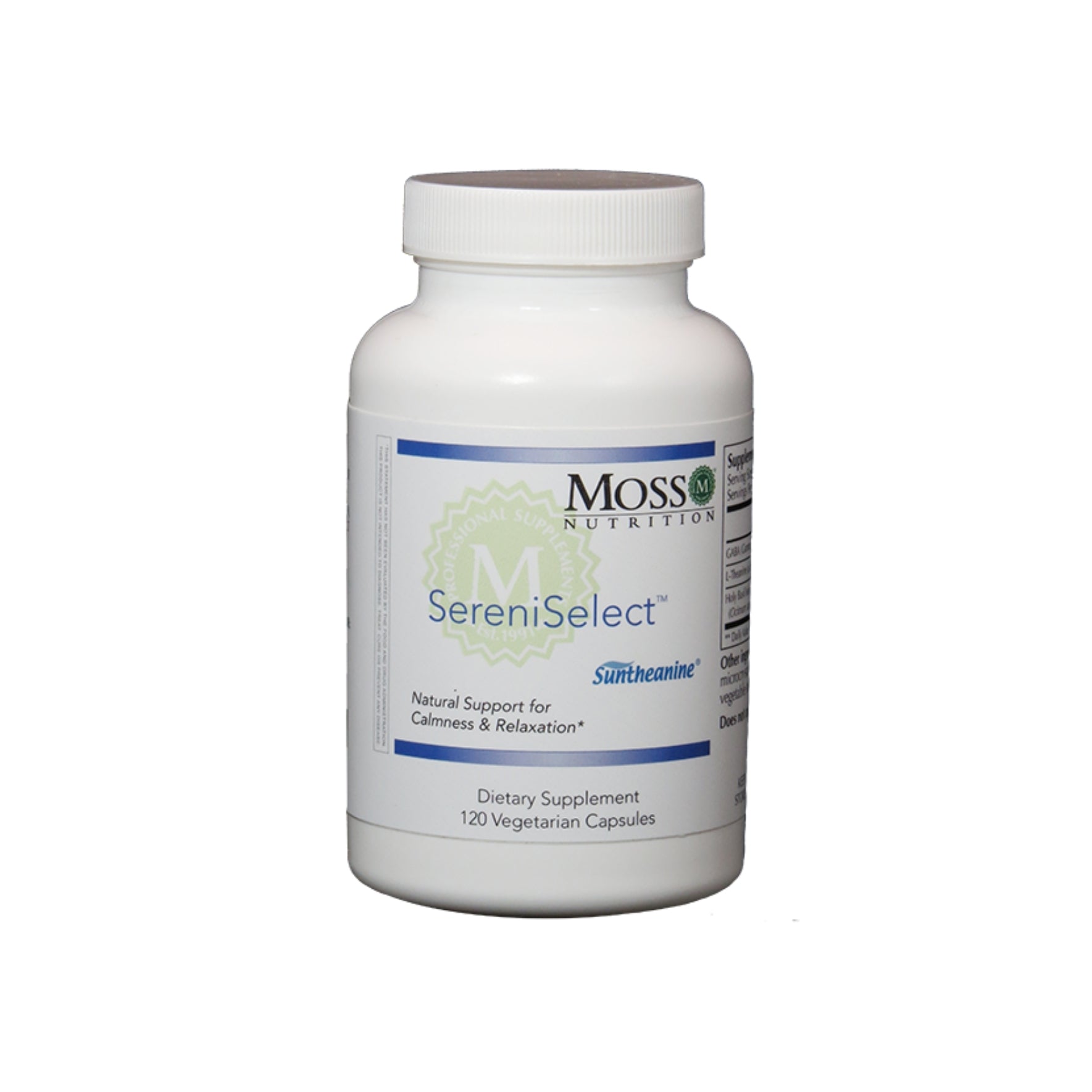 Moss Nutrition SereniSelect mood support supplement