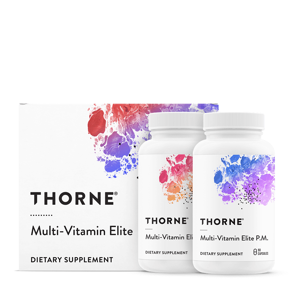 THORNE Multi-Vitamin Elite A.M. P.M NSF
