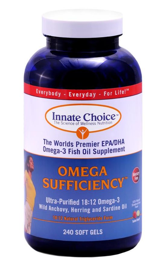 INNATE CHOICE Omega Sufficiency™ - Strawberry/Lime Capsules
