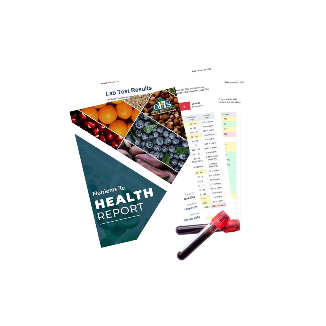 Optimal Health Systems Nutrients Rx Lab Work