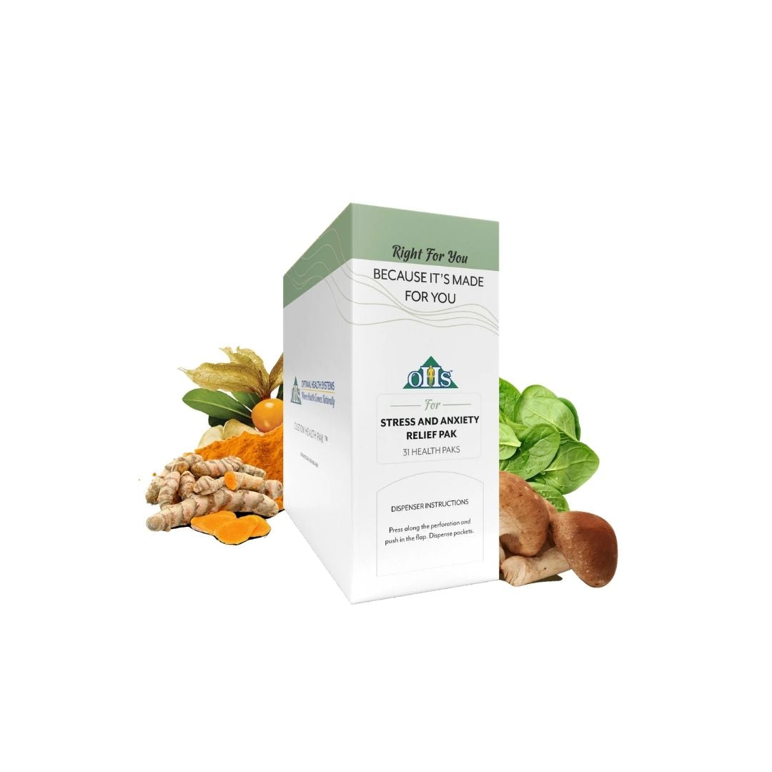 Optimal Health Systems Stress/Anxiety Relief Pak (31 Paks)