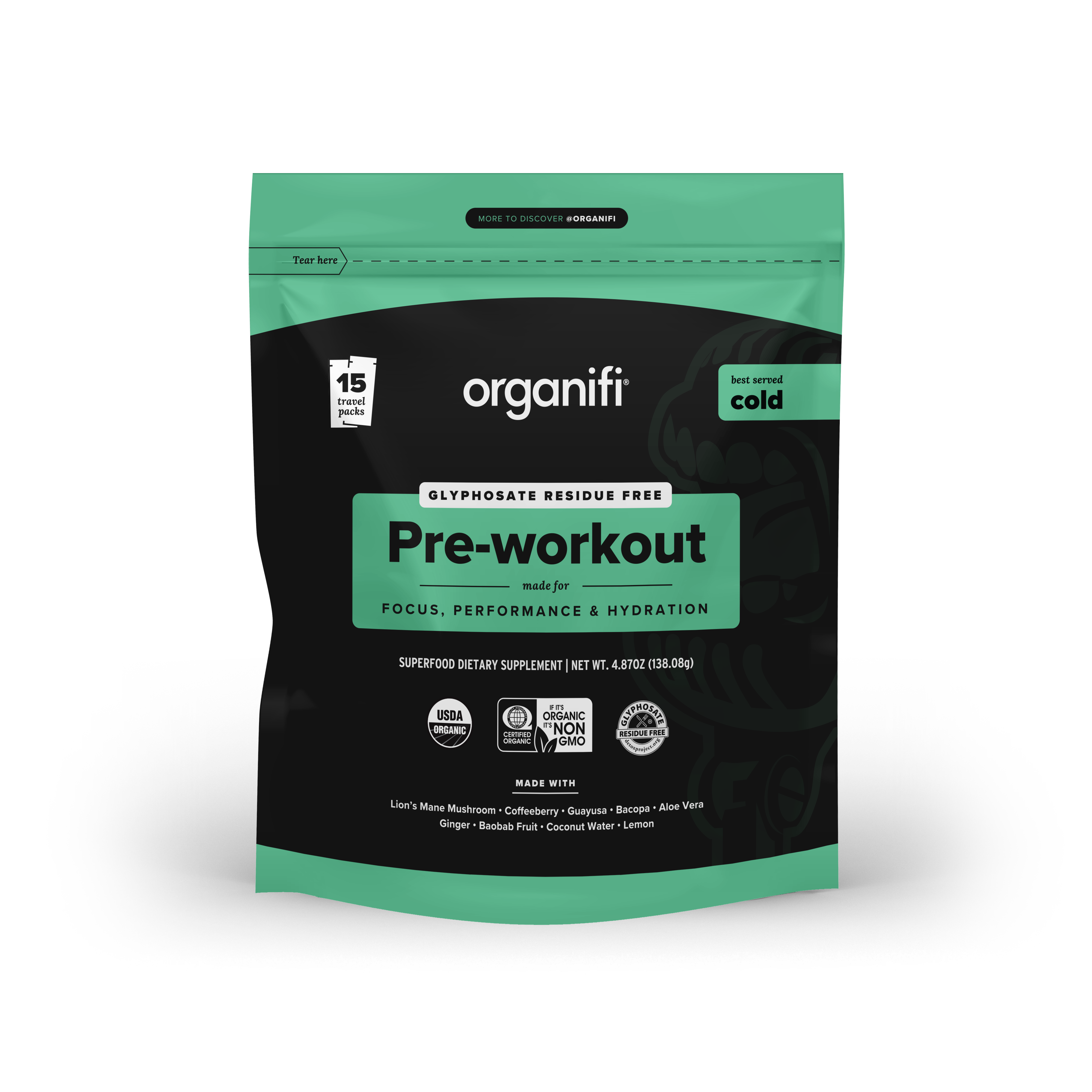 ORGANIFI Pre-Workout - Peak Power
