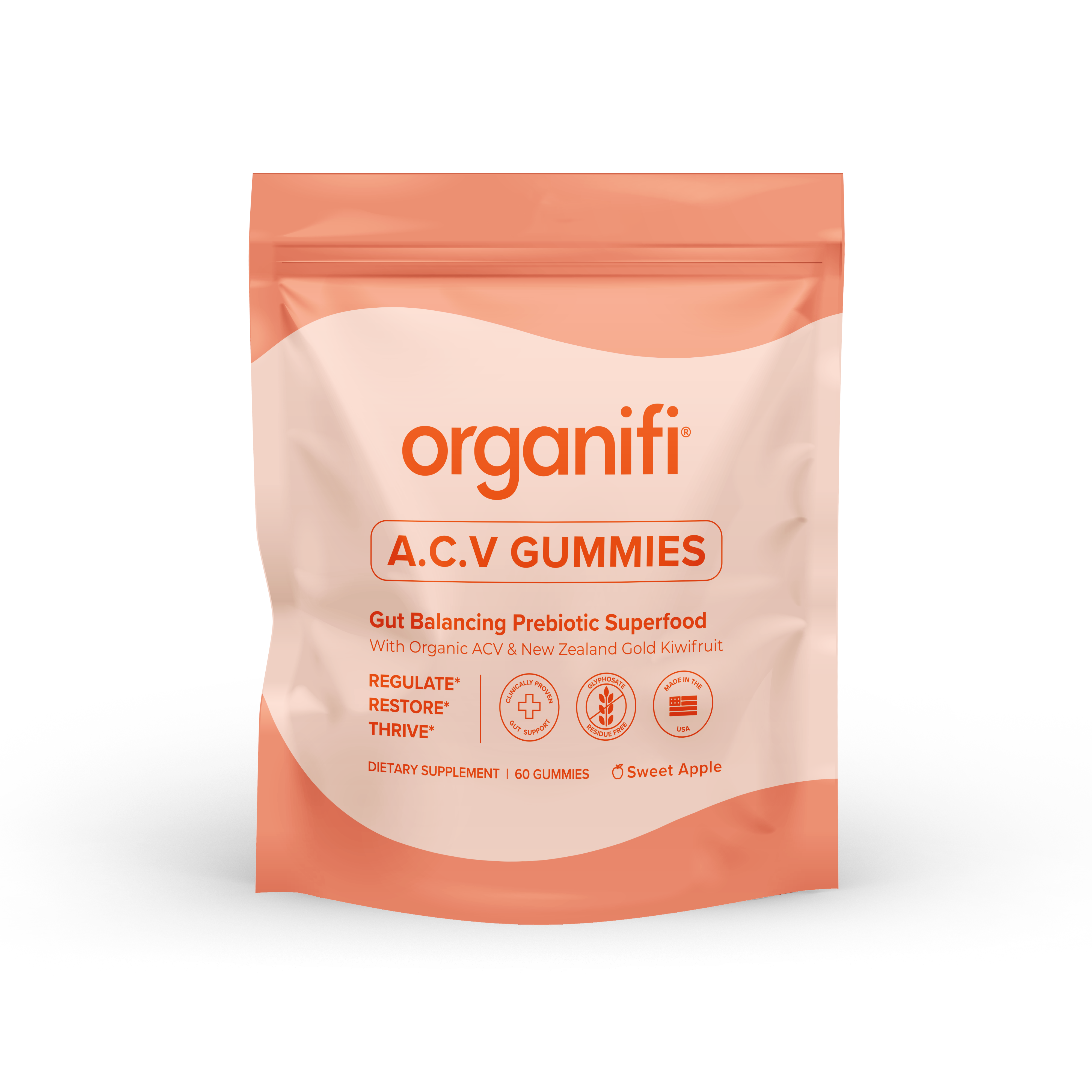 ORGANIFI ACV Gummies - Better Biome