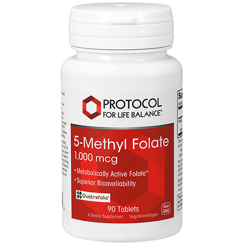 PROTOCOL FOR LIFE 5-Methyl Folate 1,000 mcg
