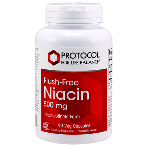 PROTOCOL FOR LIFE Niacin, Flush Free 500 mg