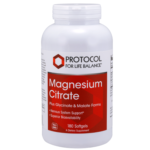 PROTOCOL FOR LIFE Magnesium Citrate + Glycinate & Malate Forms