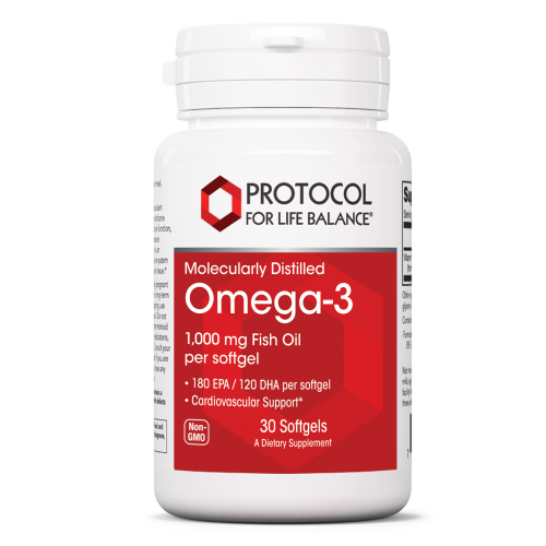 PROTOCOL FOR LIFE Omega-3 1,000 mg 180 EPA/120 DHA