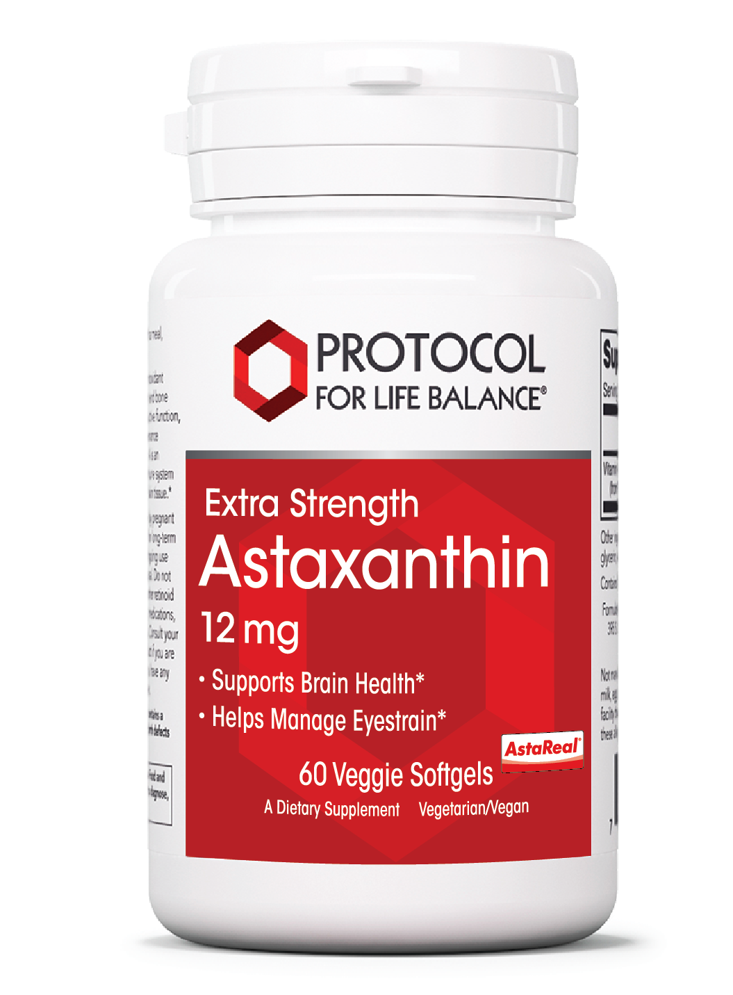 PROTOCOL FOR LIFE Astaxanthin 12 mg NEW!