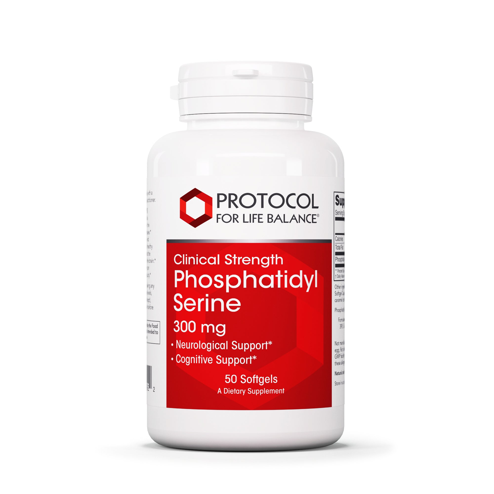 PROTOCOL FOR LIFE Phosphatidyl Serine 300 mg Clinical Strength