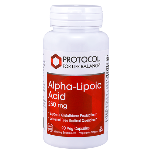 PROTOCOL FOR LIFE Alpha Lipoic Acid 250 mg