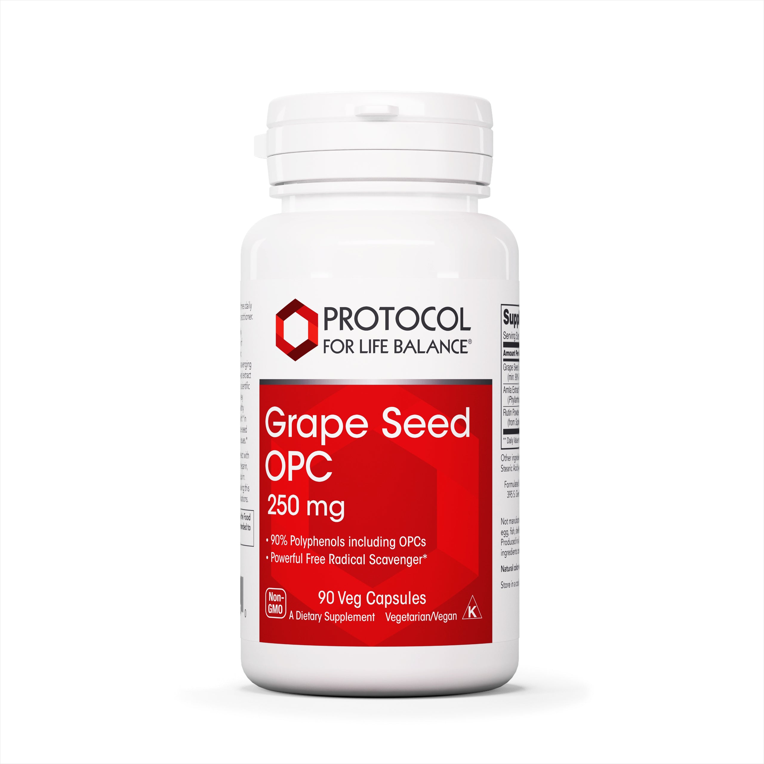 PROTOCOL FOR LIFE Grape Seed OPC 250 mg Extract