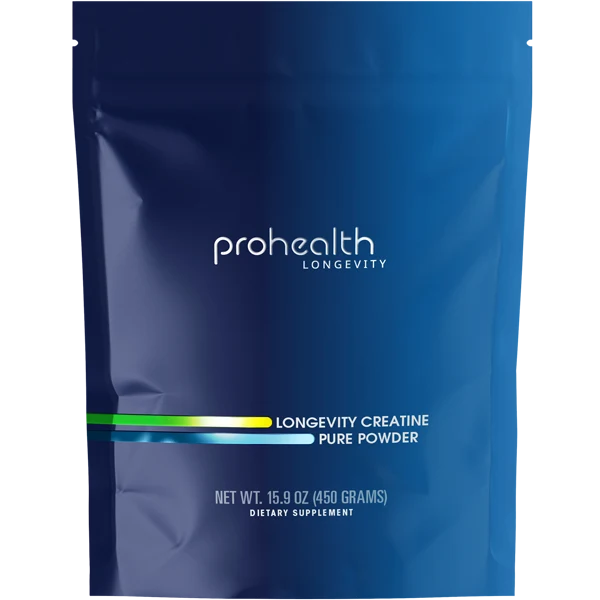 ProHealth Longevity Creatine Pure Powder - 450 grams