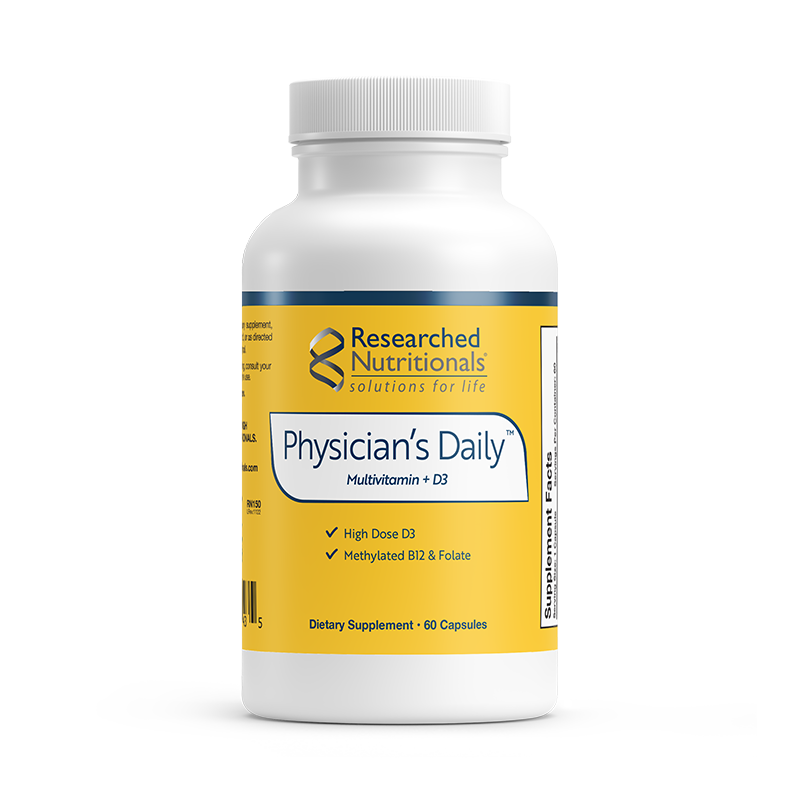 Researched Nutritionals Physician’s Daily™ Multivitamin + D3