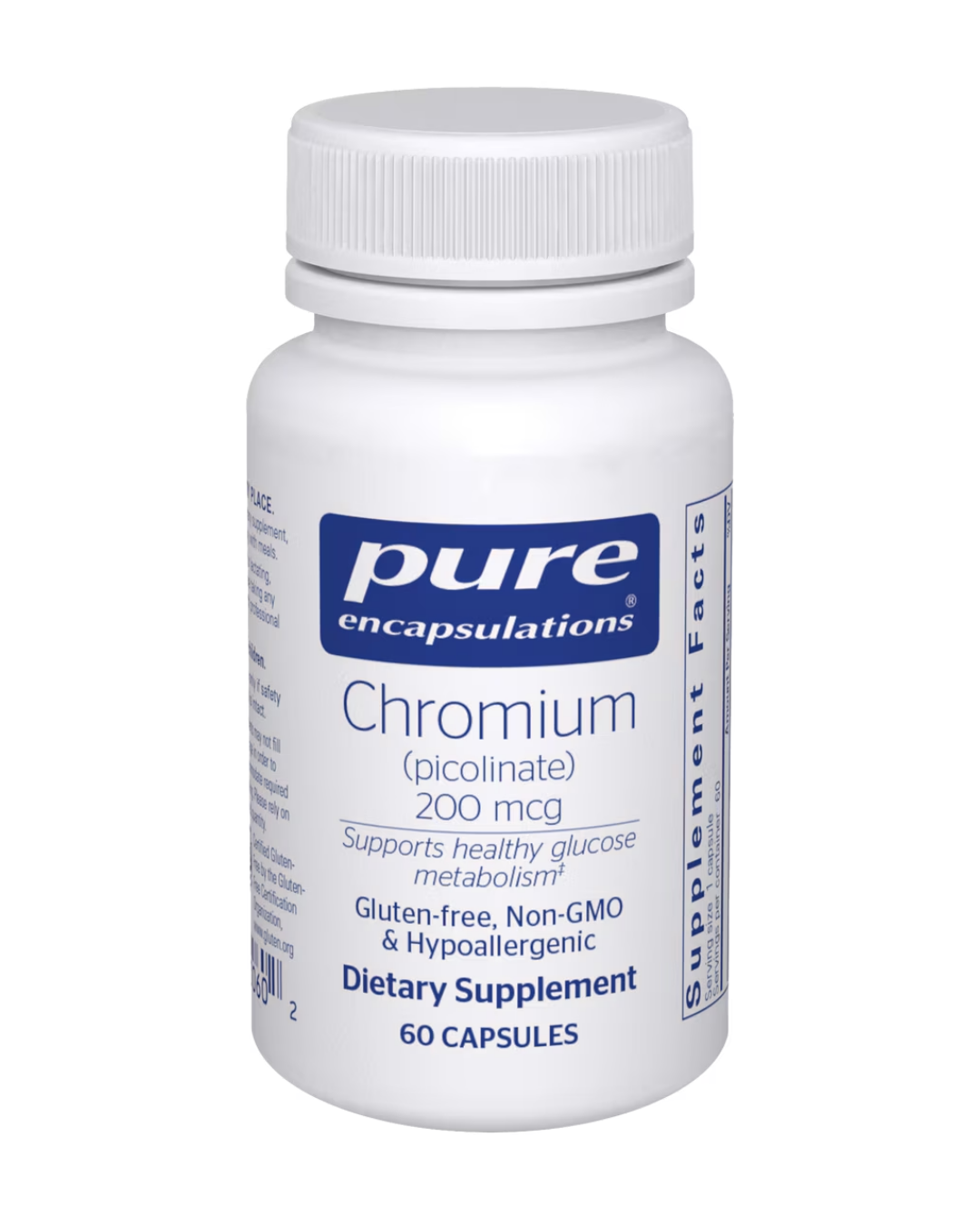 Pure Encapsulations Chromium (picolinate) 200 mcg