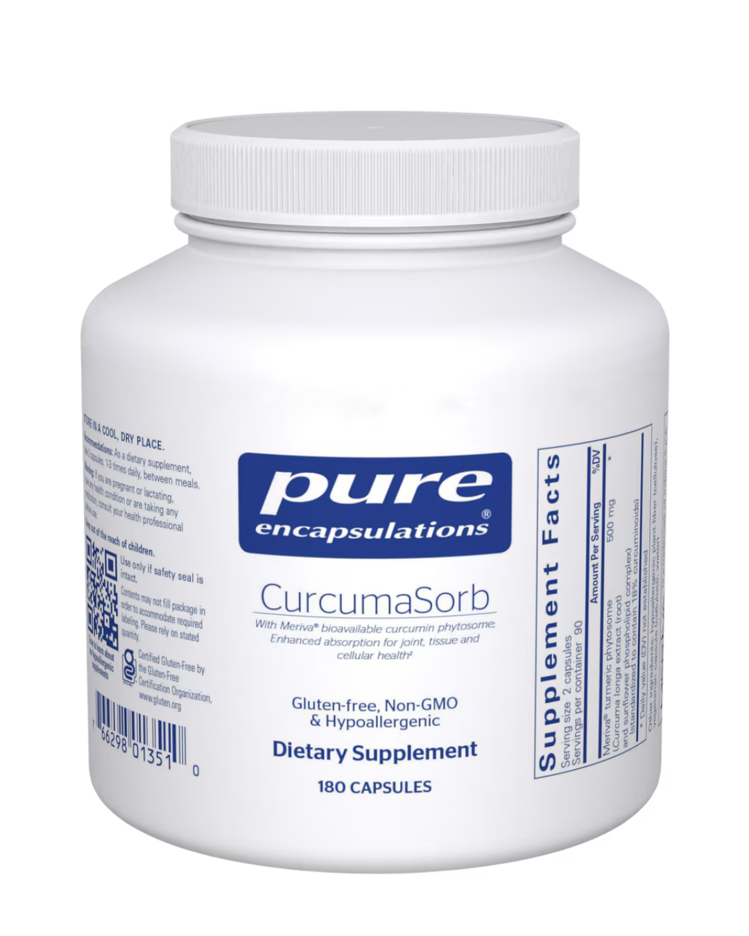 Pure Encapsulations CurcumaSorb 180's