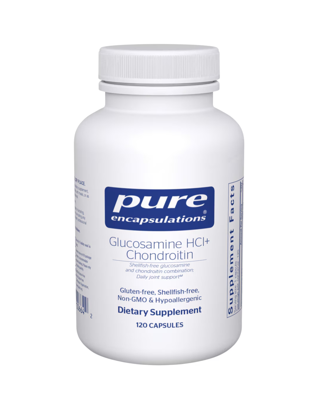 Pure Encapsulations Glucosamine HCl Chondroitin 120's