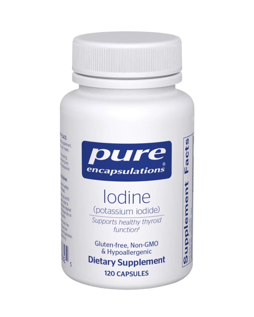 Pure Encapsulations Iodine (potassium iodide) 120's